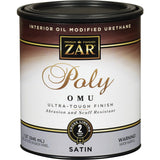 ZAR Ultra Max Interior Polyurethane; Mfg #832734