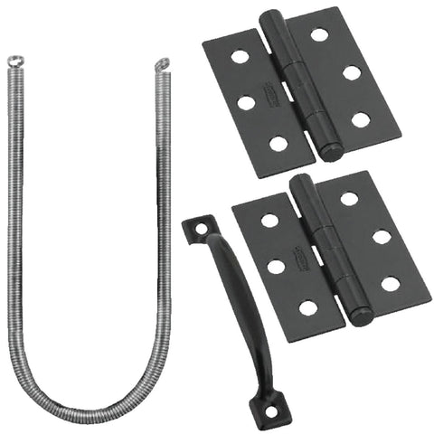 National 2-Hinge Screen Door Kit; Mfg #N107-409
