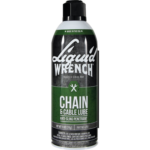 Liquid Wrench Cable and Chain Lubricant; Mfg #L711