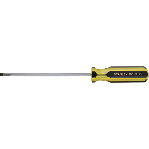 Stanley 100 PLUS Cabinet Tip Slotted Screwdriver; Mfg #66-186-A