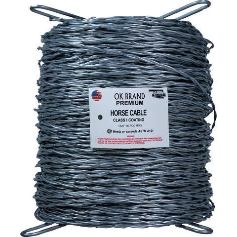 Oklahoma Steel Barbless Wire; Mfg #CM260-001-1202