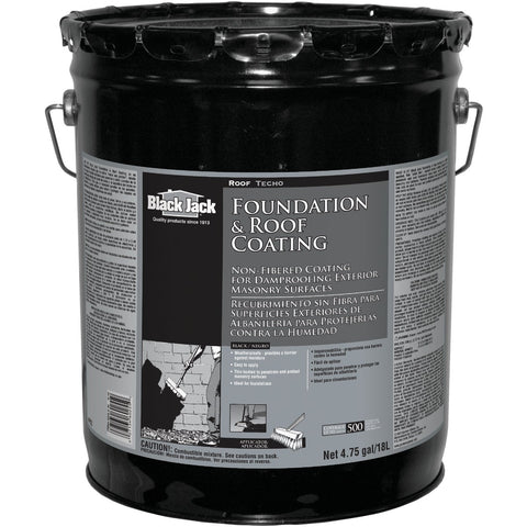 Black Jack Non Fibered Foundation & Roof Coating; Mfg #9/30/6025