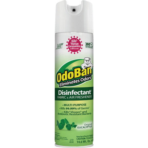 OdoBan Fabric & Air Freshener; Mfg #910001-14A6
