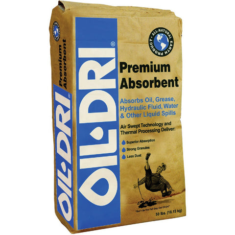 Oil Dri Oil Absorbent; Mfg #I01050-G50