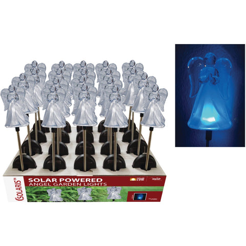 Solaris Angel Solar Stake Light Lawn Ornament; Mfg #SOT102BB