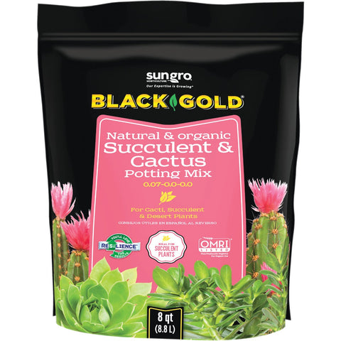 Black Gold Cactus Mix Potting Soil; Mfg #1410602.Q08P