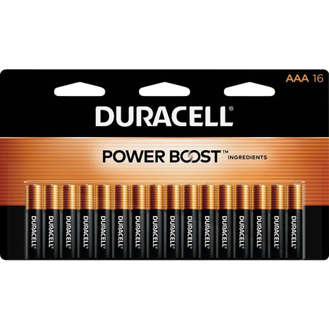 Duracell CopperTop AAA Alkaline Battery; Mfg #MN2400B16Z