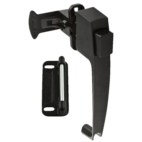 National Push Button Latch with 1-1/2 In. Hole Spacing; Mfg #N185-462