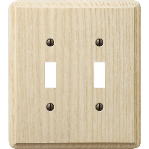 Amerelle Wood Switch Wall Plate; Mfg #401TT