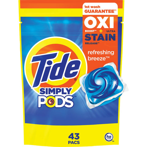 Tide Simply Clean & Fresh High Efficiency Laundry Detergent; Mfg #3700075230