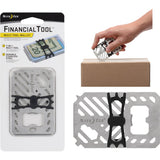 Nite Ize Financial Tool 7-In-1 Multi-Tool; Mfg #FMT2-11-R7