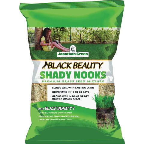 Jonathan Green Black Beauty Shady Nooks Grass Seed Mixture; Mfg #11960