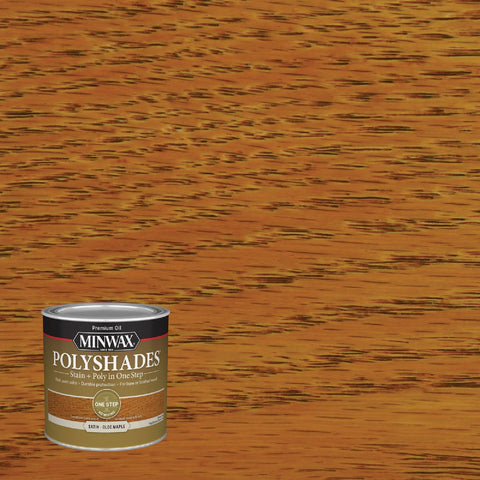 Minwax Polyshades Stain & Finish Polyurethane In 1-Step; Mfg #213304444