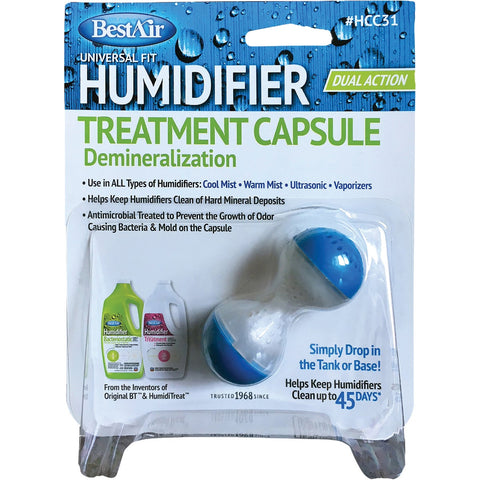 BestAir Capsule Cleaner Humidifier Treatment; Mfg #HCC31-PDQ-4