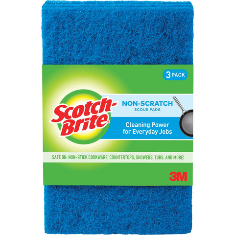 Scotch-Brite Non-Scratch Scouring Pad; Mfg #623-10