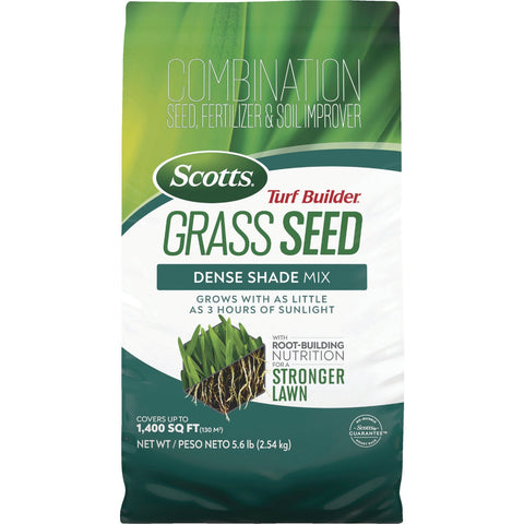 Scotts Turf Builder Dense Shade Grass Seed; Mfg #18061