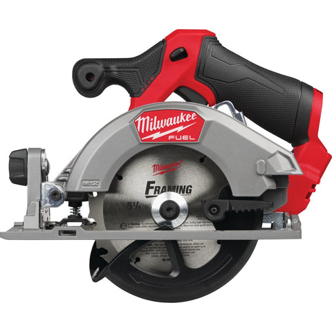 Milwaukee M12 FUEL Brushless 5-3/8 In. Cordless Circular Saw - Tool Only; Mfg #2521-20