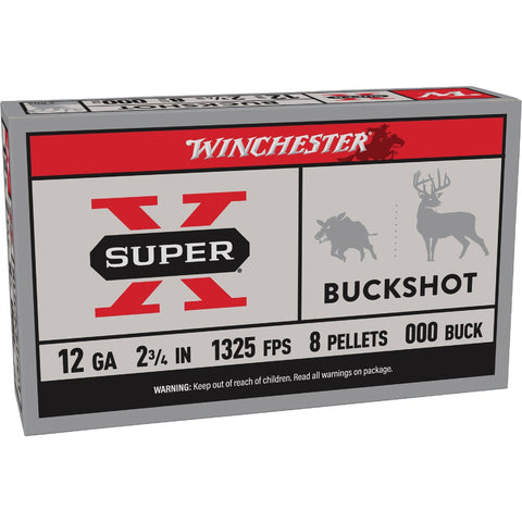 Winchester Super X Buckshot Ammunition; Mfg #65079