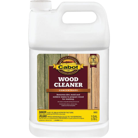 Cabot House & Deck Wood Cleaner; Mfg #140.0008002.007