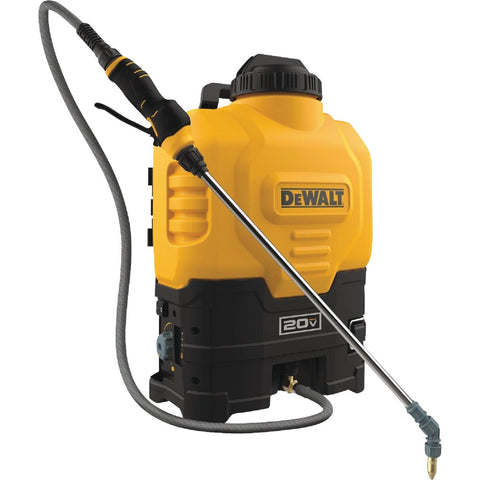 DEWALT 4 Gal. Backpack Sprayer with Charger; Mfg #190681
