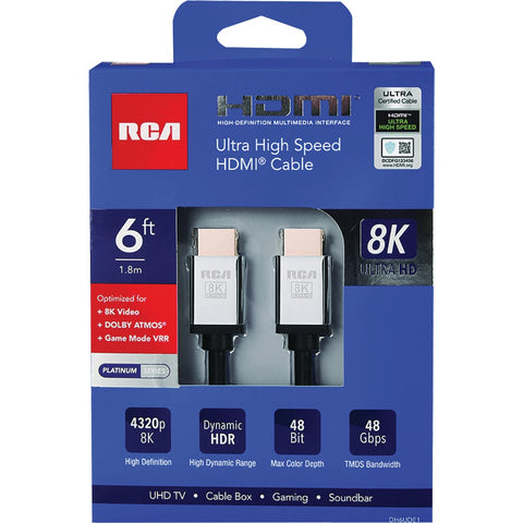 RCA Ultra High Speed HDMI Cable; Mfg #DH6UDE1