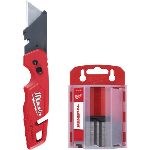 Milwaukee FASTBACK Folding Utility Knife; Mfg #48-22-1504
