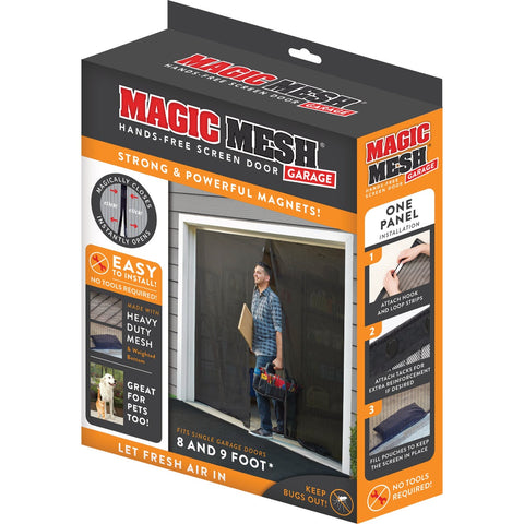 Magic Mesh Garage Screen Door; Mfg #MM181112