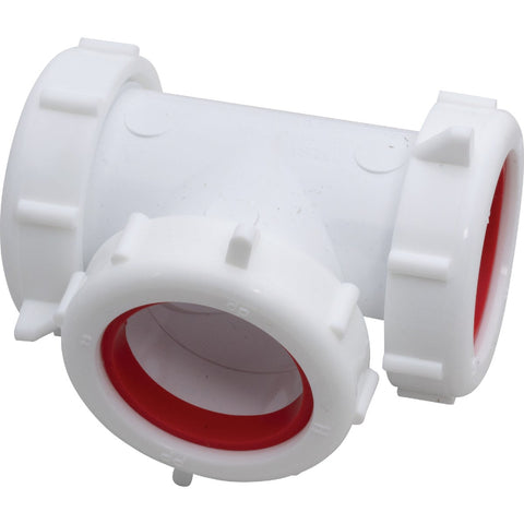 Do it Plastic 3-Way Slip-Joint Tee; Mfg #48WK