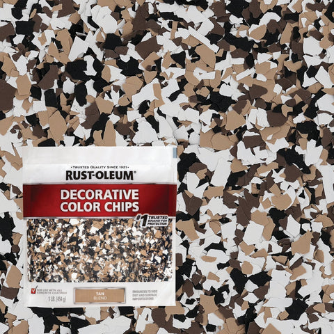 Rust-Oleum Color Chip Concrete Coating; Mfg #312447