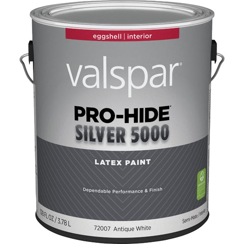 Valspar Pro-Hide Silver 5000 Latex Interior Wall Paint; Mfg #028.0072007.007