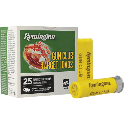 Remington Gun Club 20 Gauge Shotgun Ammunition; Mfg #117188