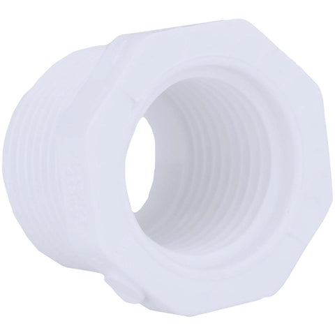 Charlotte Pipe MPTxFPT Sch 40 Reducing PVC Bushing; Mfg #PVC 02112  4000HA