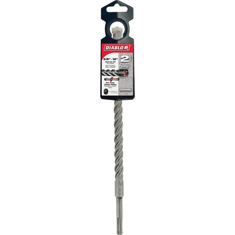 Diablo SDS-Plus Carbide-Tipped Rotary Hammer Drill Bit; Mfg #DMAPL2410