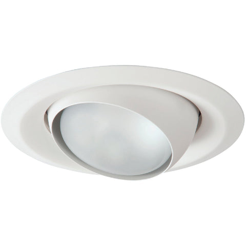 Halo 6 In. Eyeball Recessed Light Fixture Trim; Mfg #6130WH