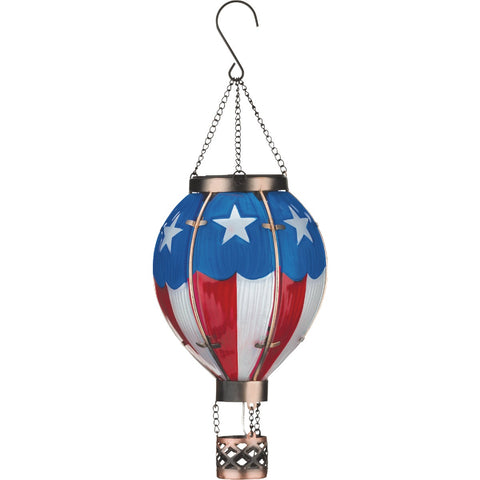Regal Art & Gift Hot Air Balloon Solar Lantern; Mfg #13513