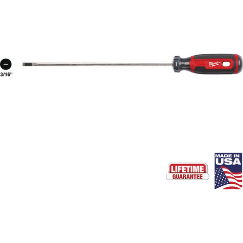 Milwaukee Cabinet Tip Slotted Screwdriver (USA); Mfg #MT213