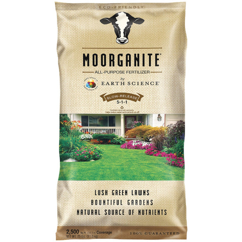 Earth Science Moorganite Lawn & Garden Fertilizer; Mfg #12313-80