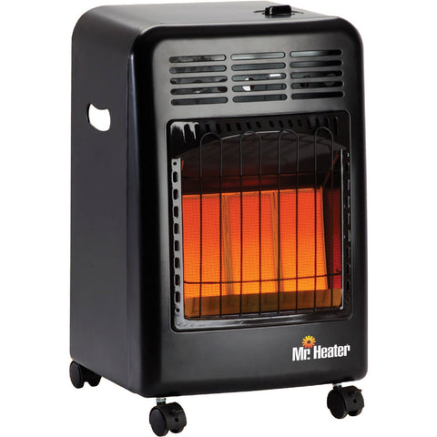 MR. HEATER Cabinet Propane Heater; Mfg #F227500