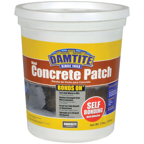 Damtite BondsOn Vinyl Concrete Patch; Mfg #4003