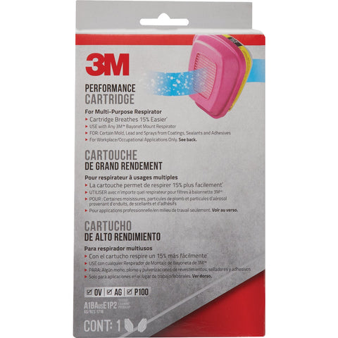 3M Multipurpose Replacement Filter Cartridge; Mfg #60923H1-DC