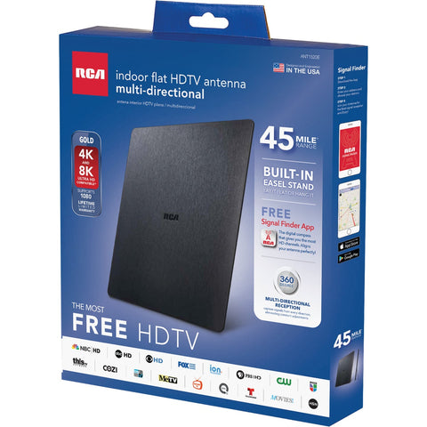 RCA Gold Series Flat Indoor Antenna; Mfg #ANT1520E