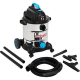 Channellock 8 Gal. Stainless Steel Wet/Dry Vacuum; Mfg #VS810WD.CL