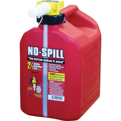 No-Spill Fuel Can; Mfg #1405