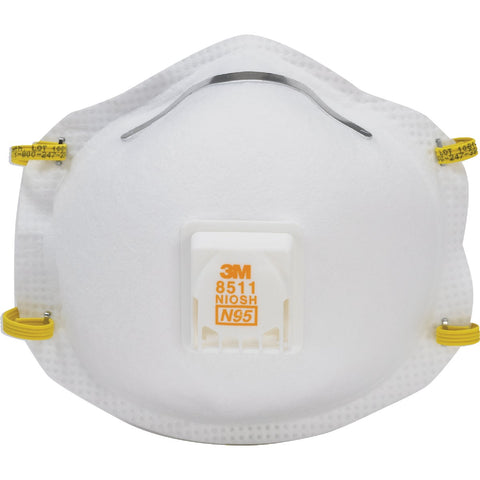 3M Sanding and Fiberglass Valved Respirator; Mfg #8511HA1-C-PS