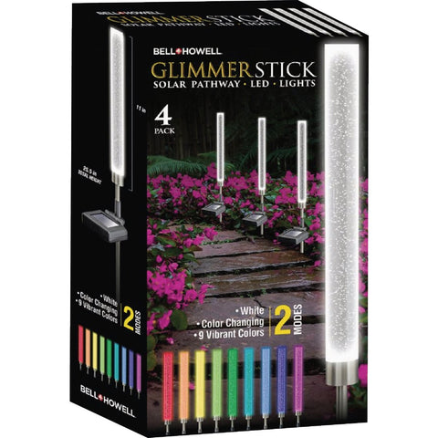 Bell+Howell Glimmer Stick Solar Path Light; Mfg #8684