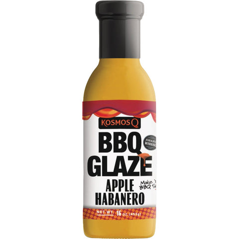 KOSMOS Q Apple Habanero BBQ Glaze; Mfg #KOS-AH-GLAZE- SINGLE