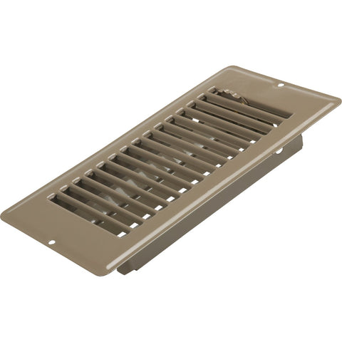 United States Hardware Floor Register; Mfg #V-056IB