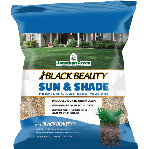 Jonathan Green Black Beauty Sun & Shade Grass Seed Mixture; Mfg #12002