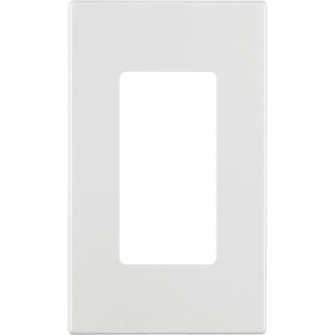 Leviton Decora Plus Screwless Decorator Wall Plate; Mfg #80301-00W