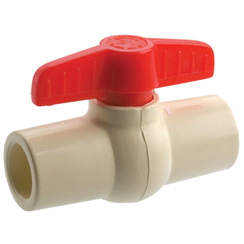 ProLine CPVC Ball Valve Solvent Weld; Mfg #107-124